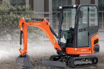 Mini pelle 1.6T : KUBOTA KX016-4